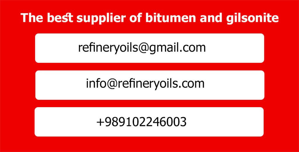 The best supplier of bitumen and gilsonite